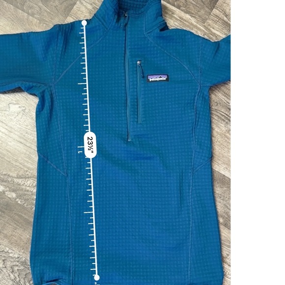 Patagonia R1 Pullover Fleece Jacket Lightweight Quarter Zip Blue Women's… - Picture 10 of 11